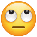 Image of face with rolling eyes emoji