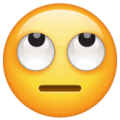 Image of face with rolling eyes emoji