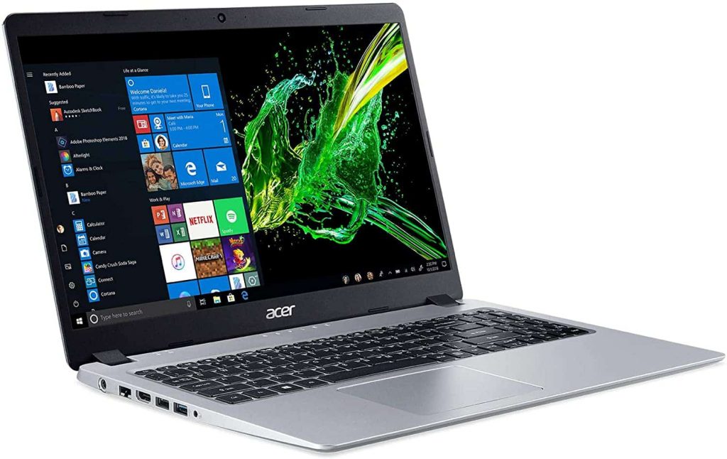 Image of Acer Aspire recommended as best laptop for medical school