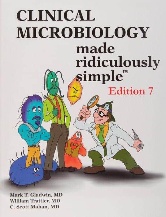 Clinical Microbiology make ridiculously simple Textbook