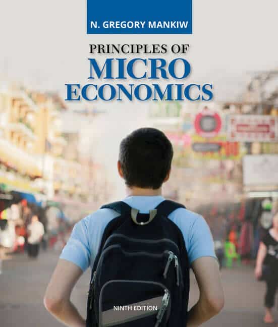 Image of Principles of Microeconomics by Mankiw Book Cover