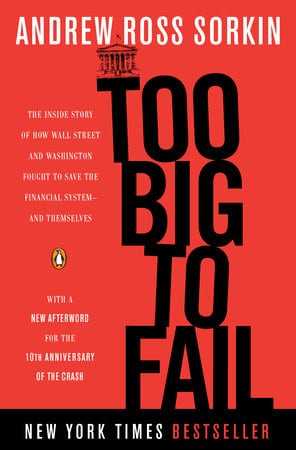 Image of Too Big to Fail Book Cover