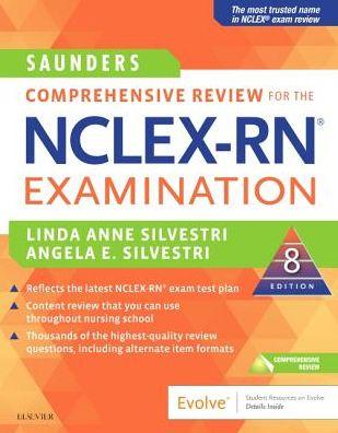 Overall best book for nursing students: Saunders Comprehensive Review for the NCLEX-RN Examination, 8th Edition