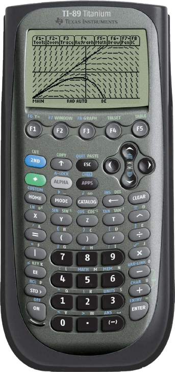 Image of TI-89 Titanium graphing calculator