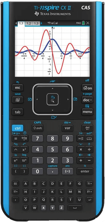 Image of TI-Nspire CX II CAS Graphing Calculator