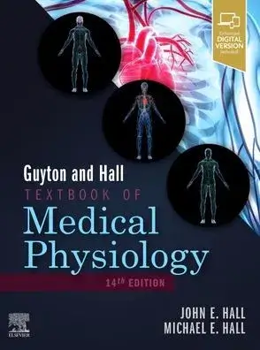 An image of one of the best anatomy and physiology books called Guyton and Hall Textbook of Medical Physiology