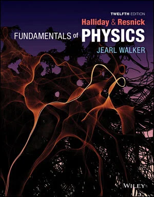 Image of book on Fundamentals of Physics by Halliday & Resnick 12th Edition