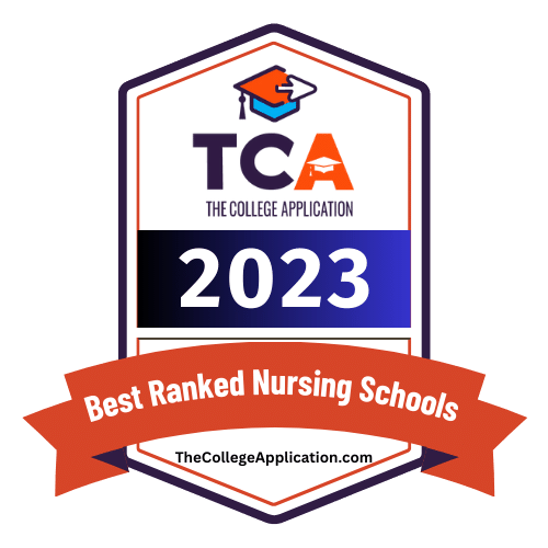 TCA- best ranked nursing schools badge